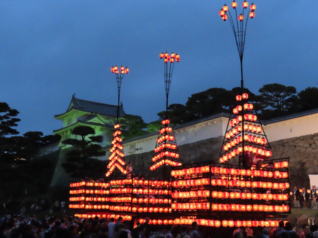 二本松の提灯祭り、３日間の人出は18万人